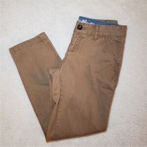 Eddie Bauer Women’s Legend Wash Chino Tan Pants Size T8 Fit Boyfriend
